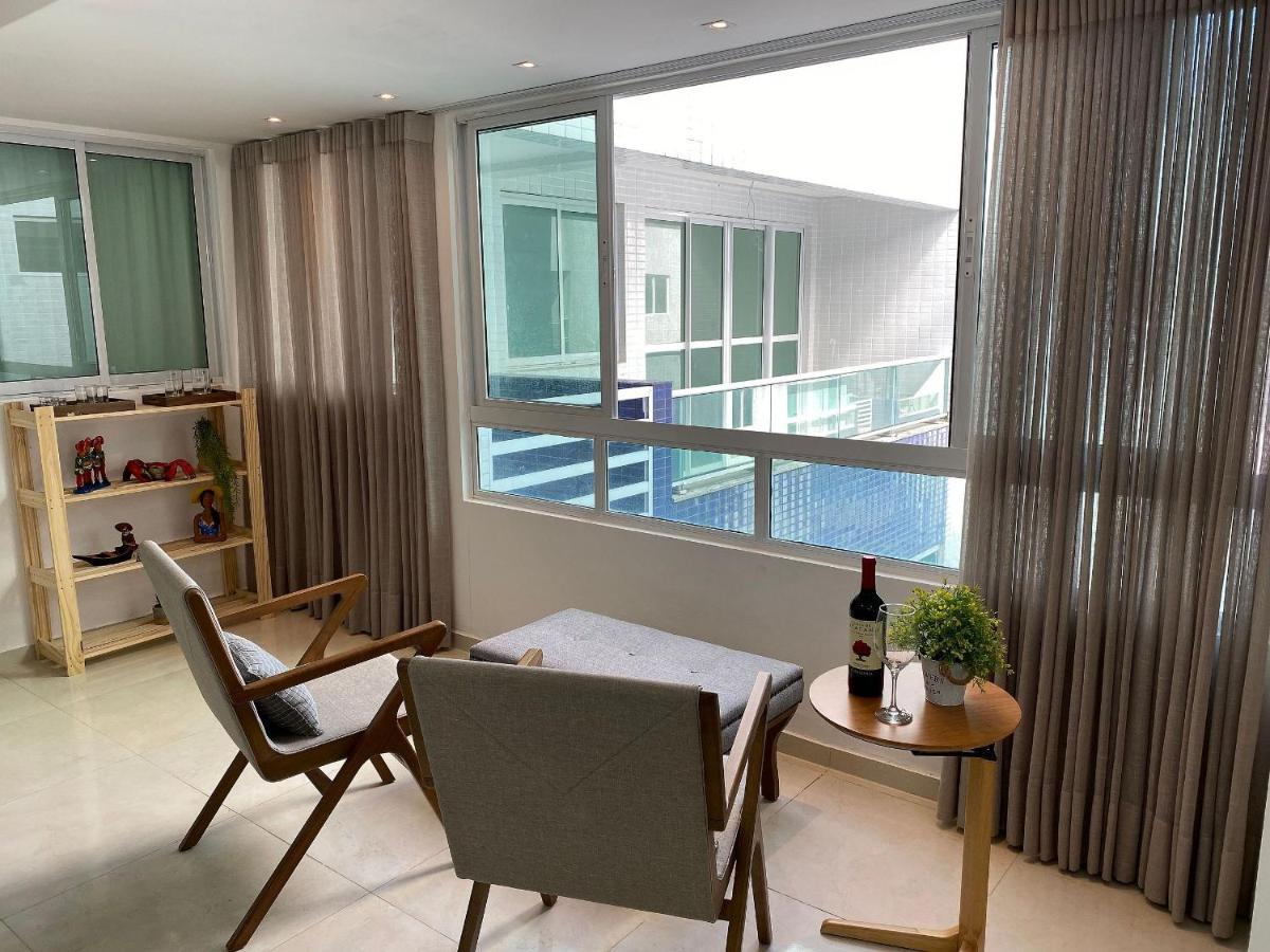 Bela Hospedagem - Pe Na Areia No Bessa, Wifi C/Vista Piscina E Mar Joao Pessoa Luaran gambar